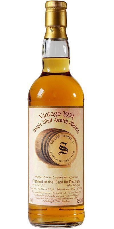 Caol Ila 1974 SV Vintage Collection