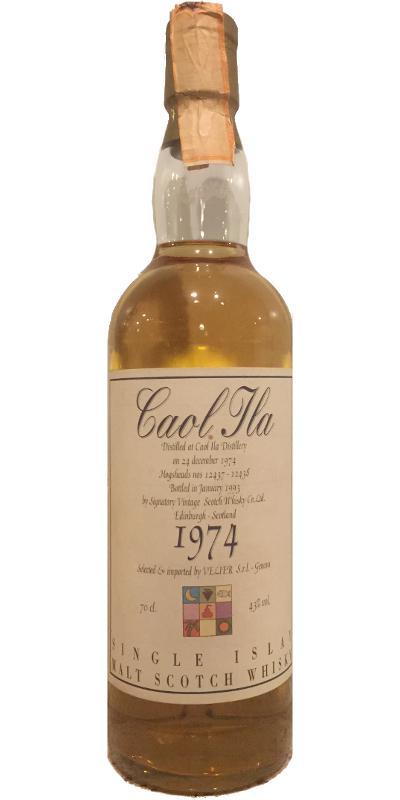 Caol Ila 1974 SV selected by VELIER S.r.l. import