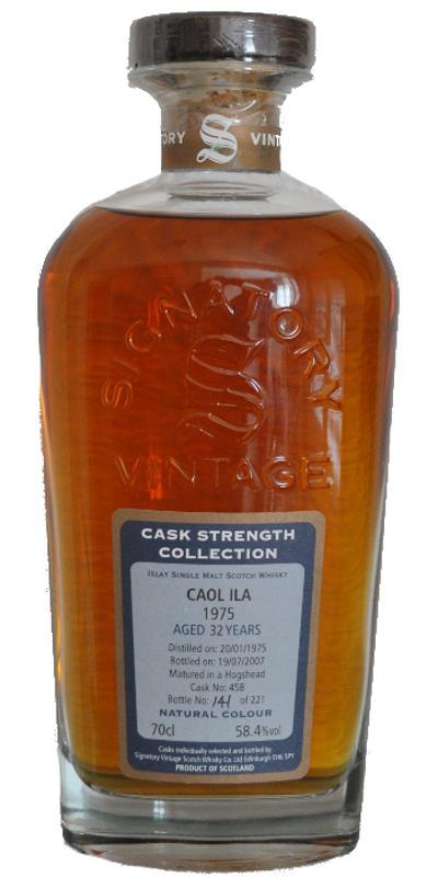 Caol Ila 1975 SV Cask Strength Collection