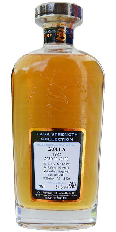 Caol Ila 1982 SV Cask Strength Collection