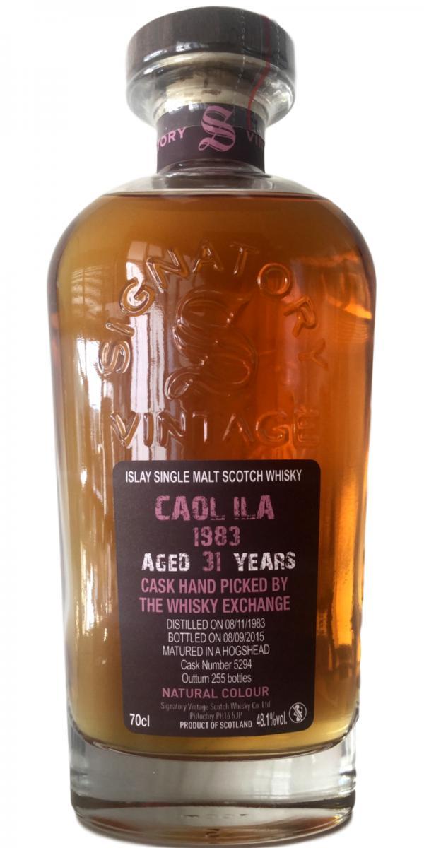 Caol Ila 1983 SV Cask Strength Collection