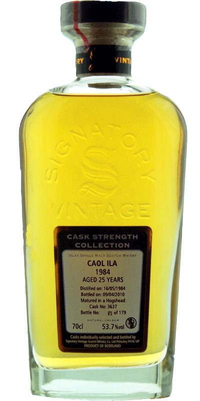 Caol Ila 1984 SV Cask Strength Collection
