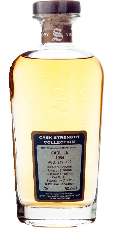 Caol Ila 1984 SV Cask Strength Collection
