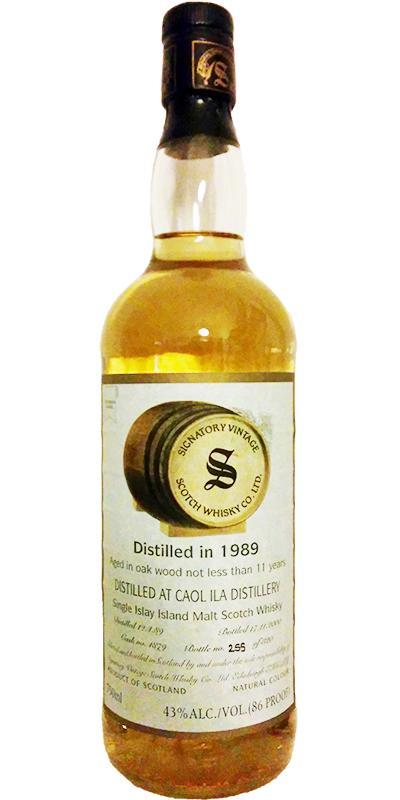 Caol Ila 1989 SV Vintage Collection