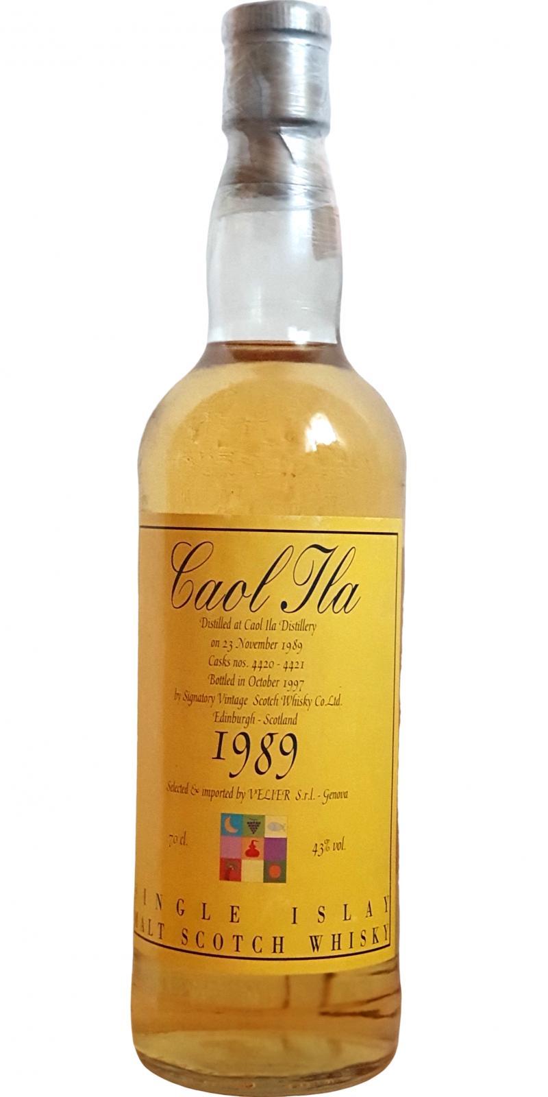 Caol Ila 1989 SV selected by VELIER S.r.l. import