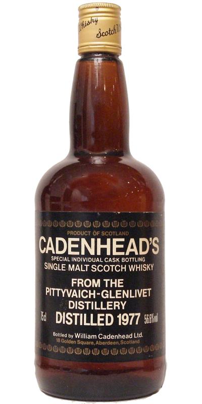 Pittyvaich 1977 CA Dumpy Bottle