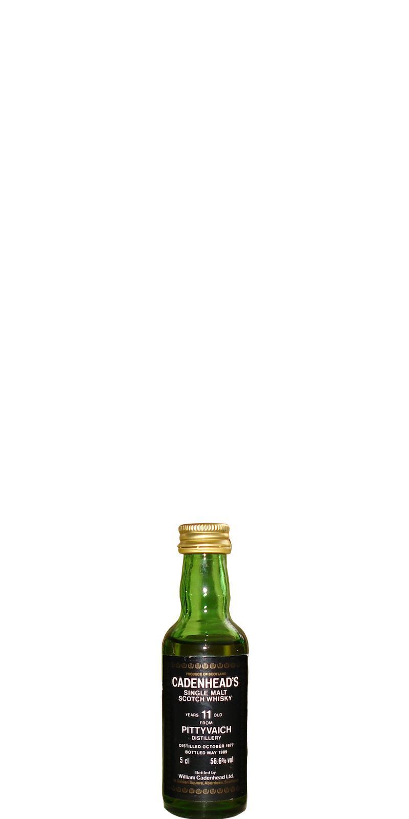 Pittyvaich 1977 CA Miniature - Black Label
