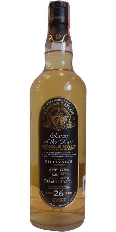 Pittyvaich 1979 DT Rarest of the Rare