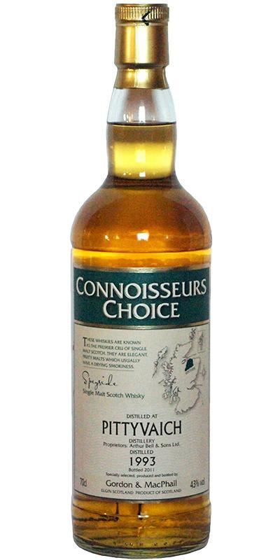 Pittyvaich 1993 GM Connoisseurs Choice