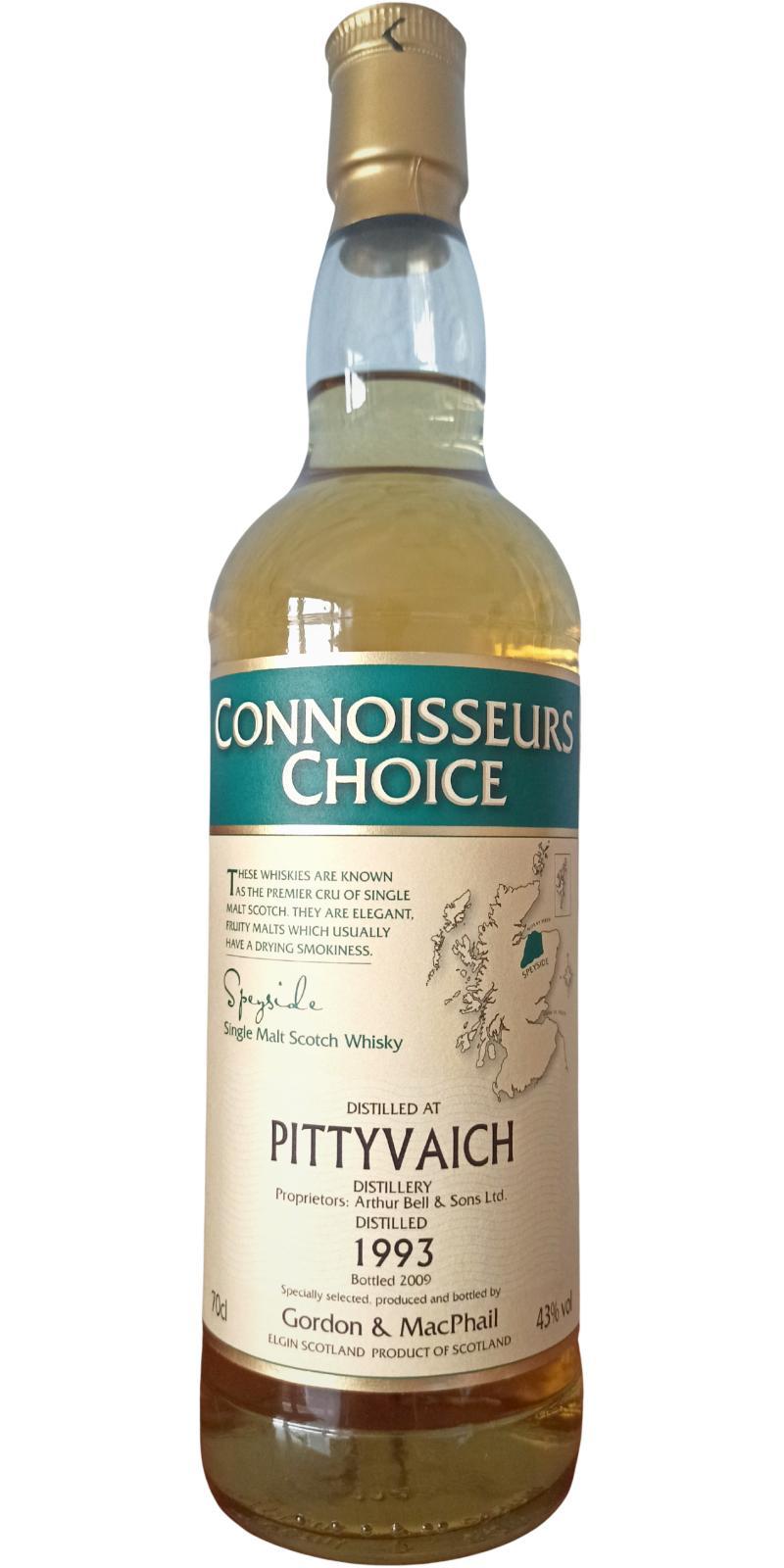 Pittyvaich 1993 GM Connoisseurs Choice