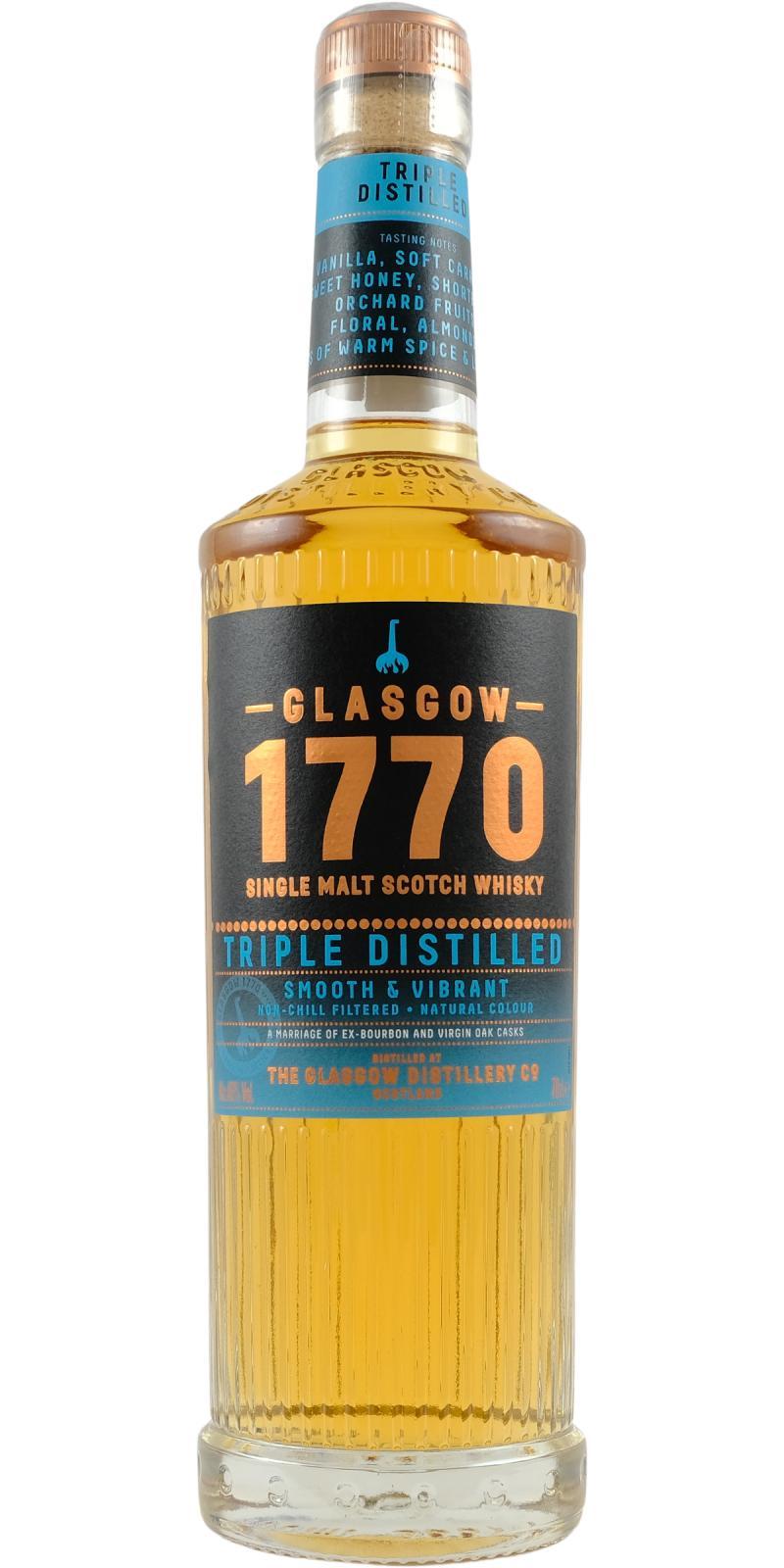1770 Glasgow Triple Distilled Smooth & Vibrant