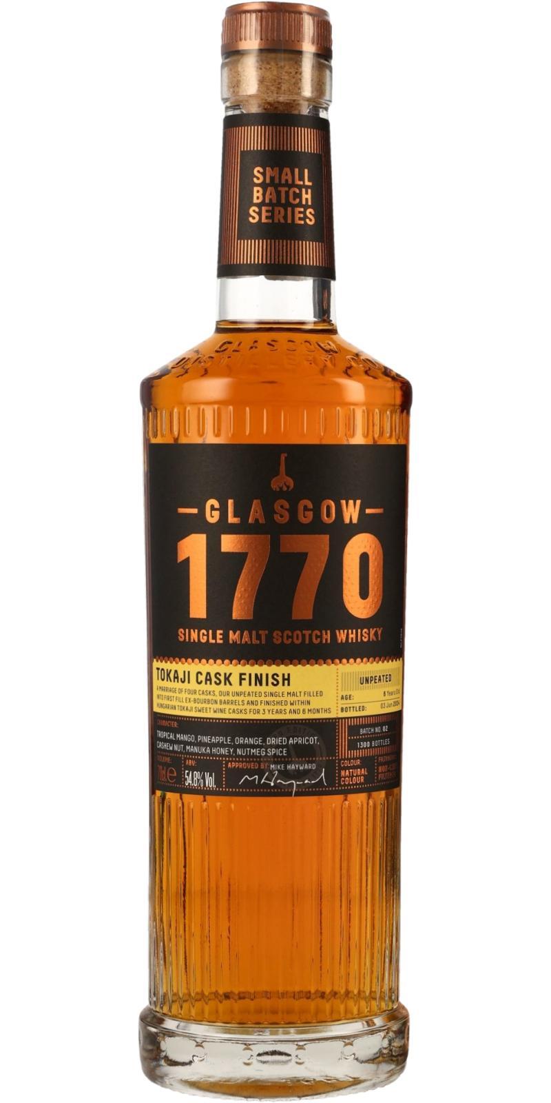 1770 Glasgow 06-year-old Small Batch Series