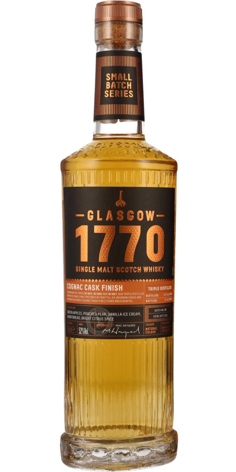 1770 Glasgow 2018 Small Batch Series