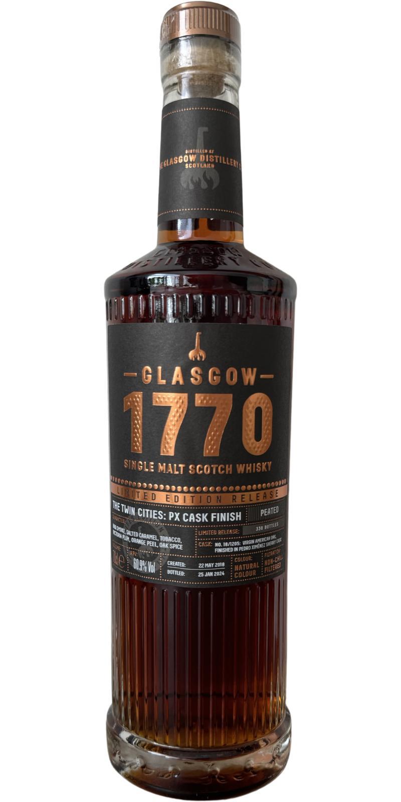 1770 Glasgow 2018 Limited Edition Release