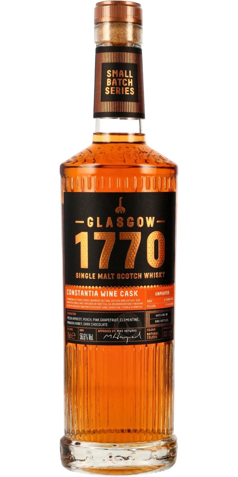 1770 Glasgow 2020 Small Batch Series