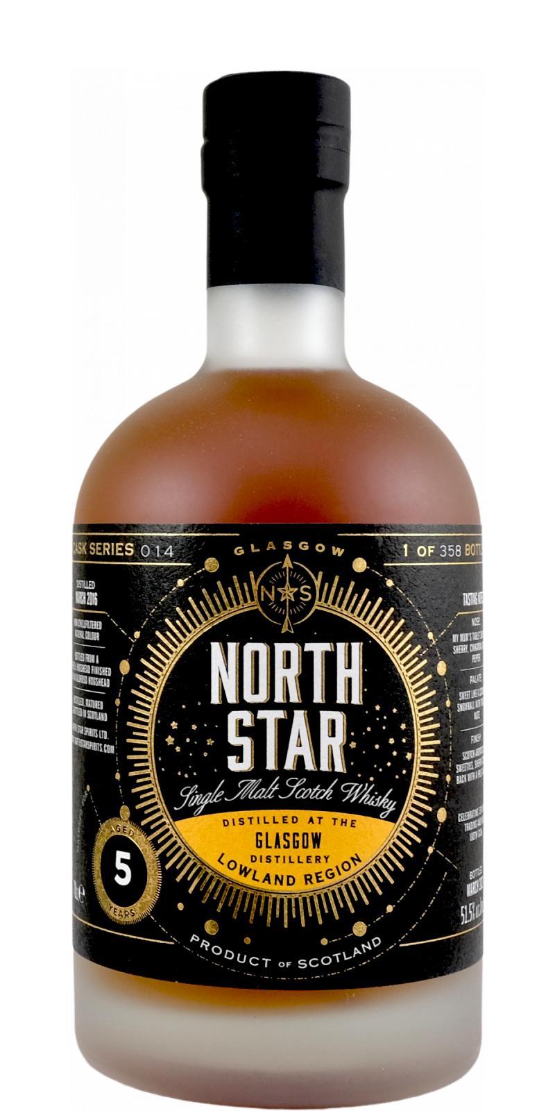 Glasgow Distillery 2016 NSS Cask Series 014