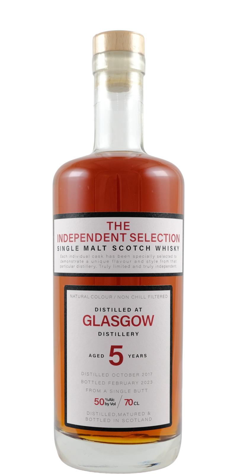 Glasgow Distillery 2017 SCC The Independent Selection