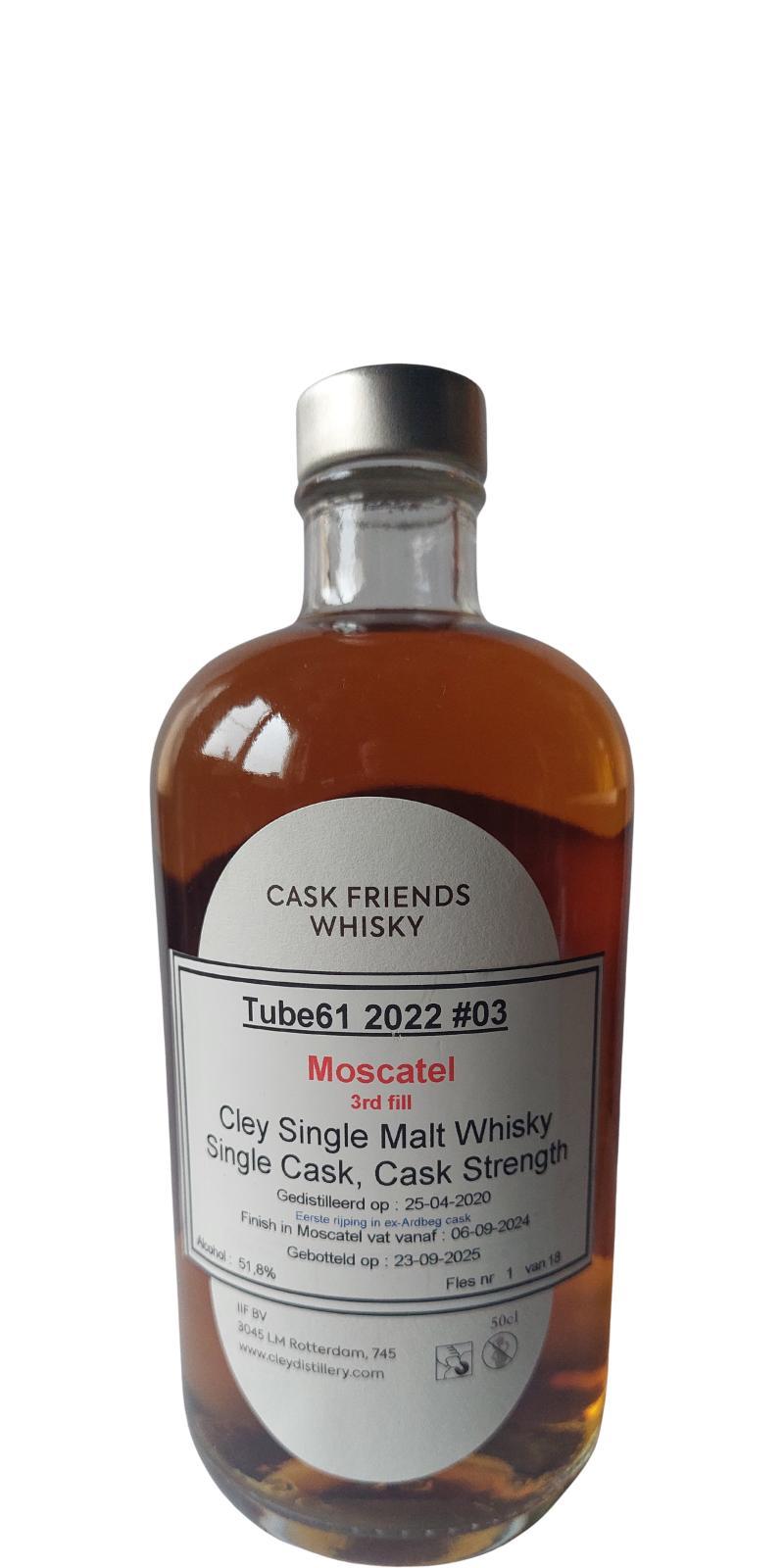 Cley Whisky 2020 tube61