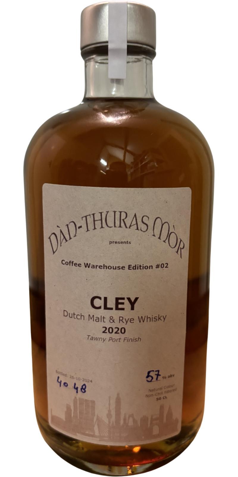 Cley Whisky 2020 UD Dàn-Thuras Mòr - Malt & Rye