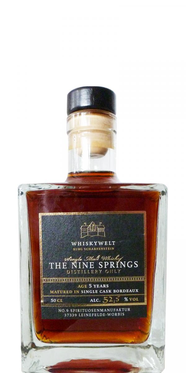 The Nine Springs 05-year-old WHISKYWELT Burg Scharfenstein