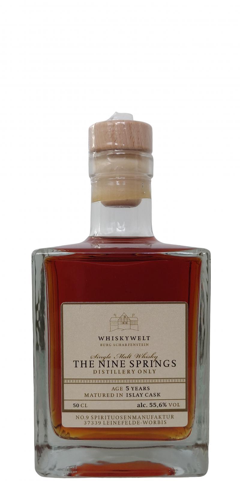The Nine Springs 05-year-old WHISKYWELT Burg Scharfenstein