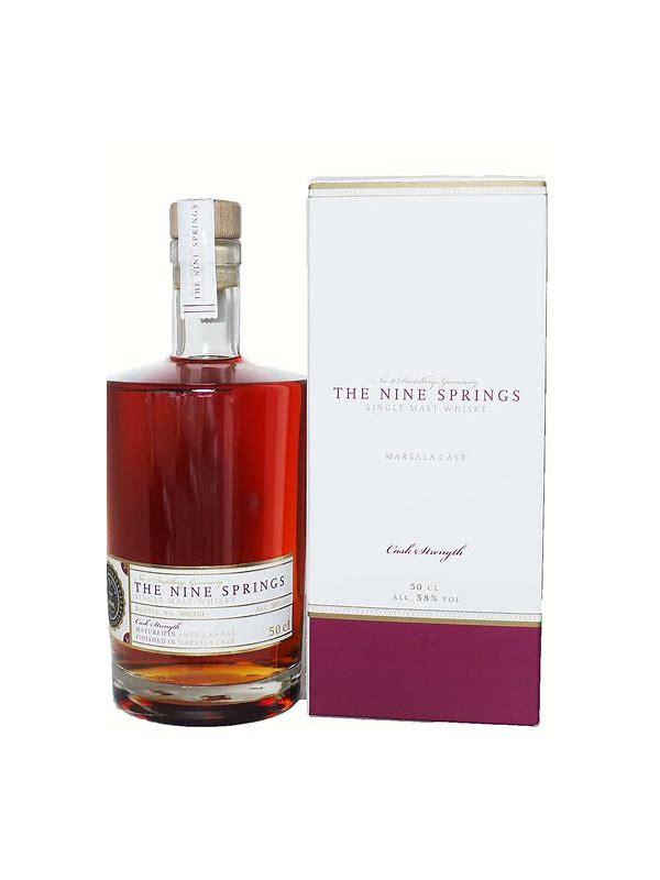The Nine Springs 09-year-old Marsala Cask - Cask Strength