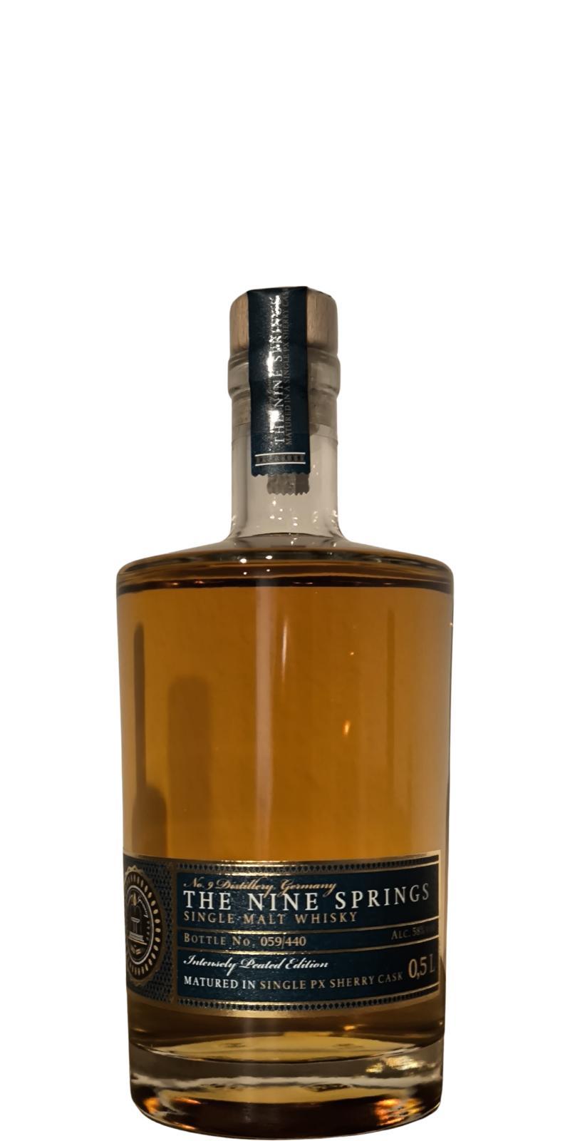 The Nine Springs Single PX Sherry Cask Intensely Peated Edition
