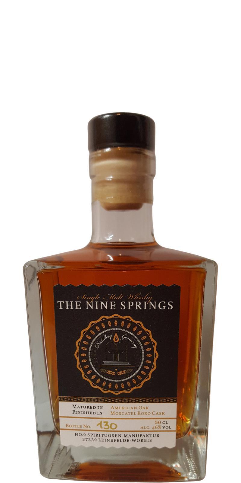 The Nine Springs Sonderabfüllung zum Tag des Deutschen Whiskys