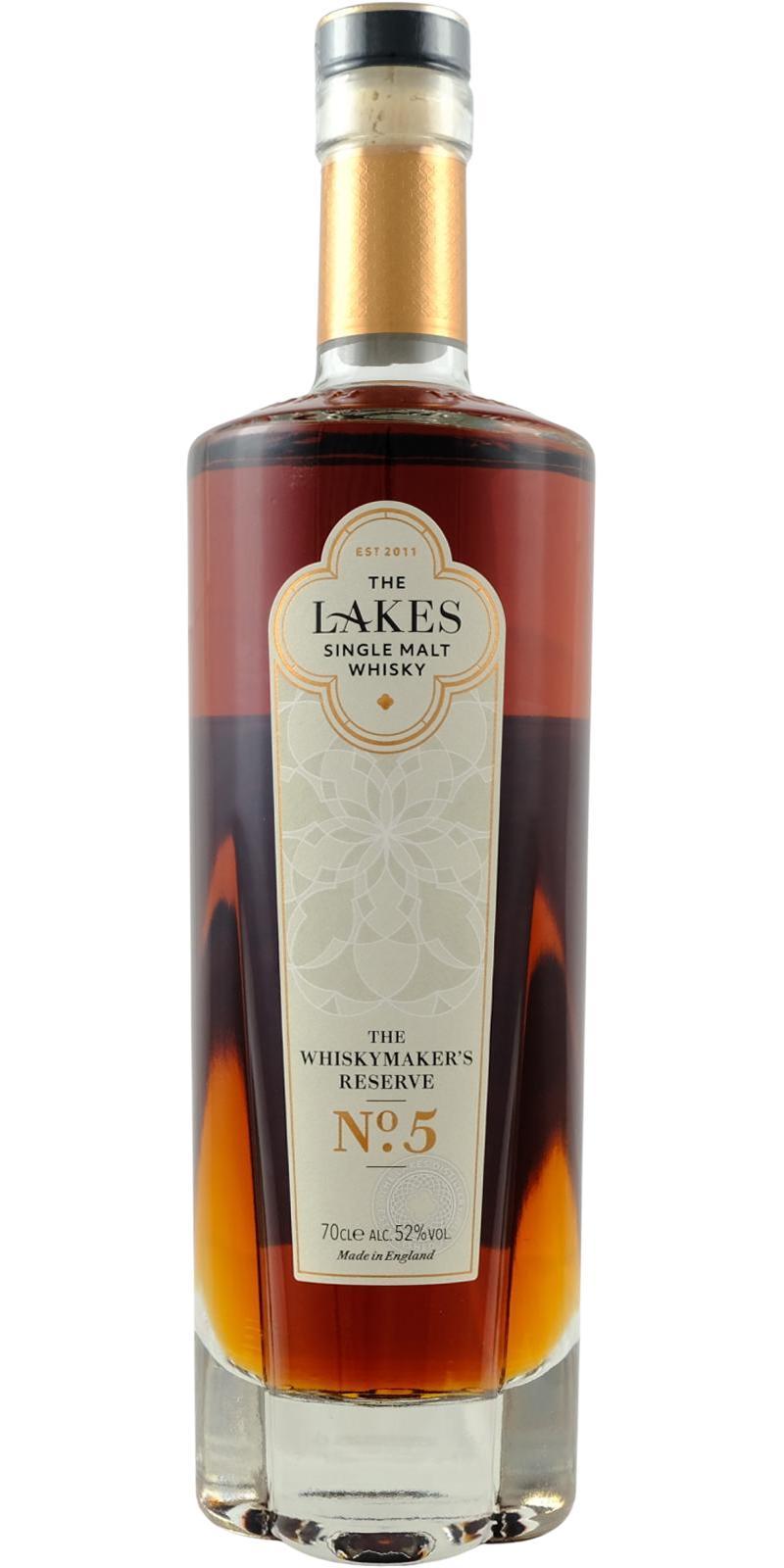 The Lakes The Whiskymaker's Reserve No. 5