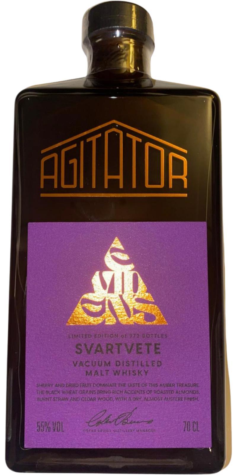Agitator Svartvete Evidens