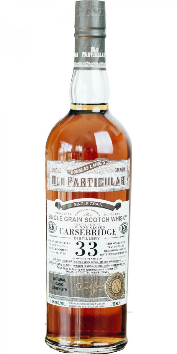 Carsebridge 1982 DL Old Particular