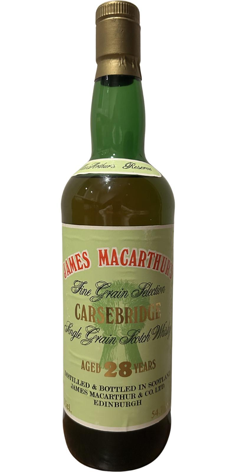 Carsebridge 28-year-old JM Fine Grain Selection