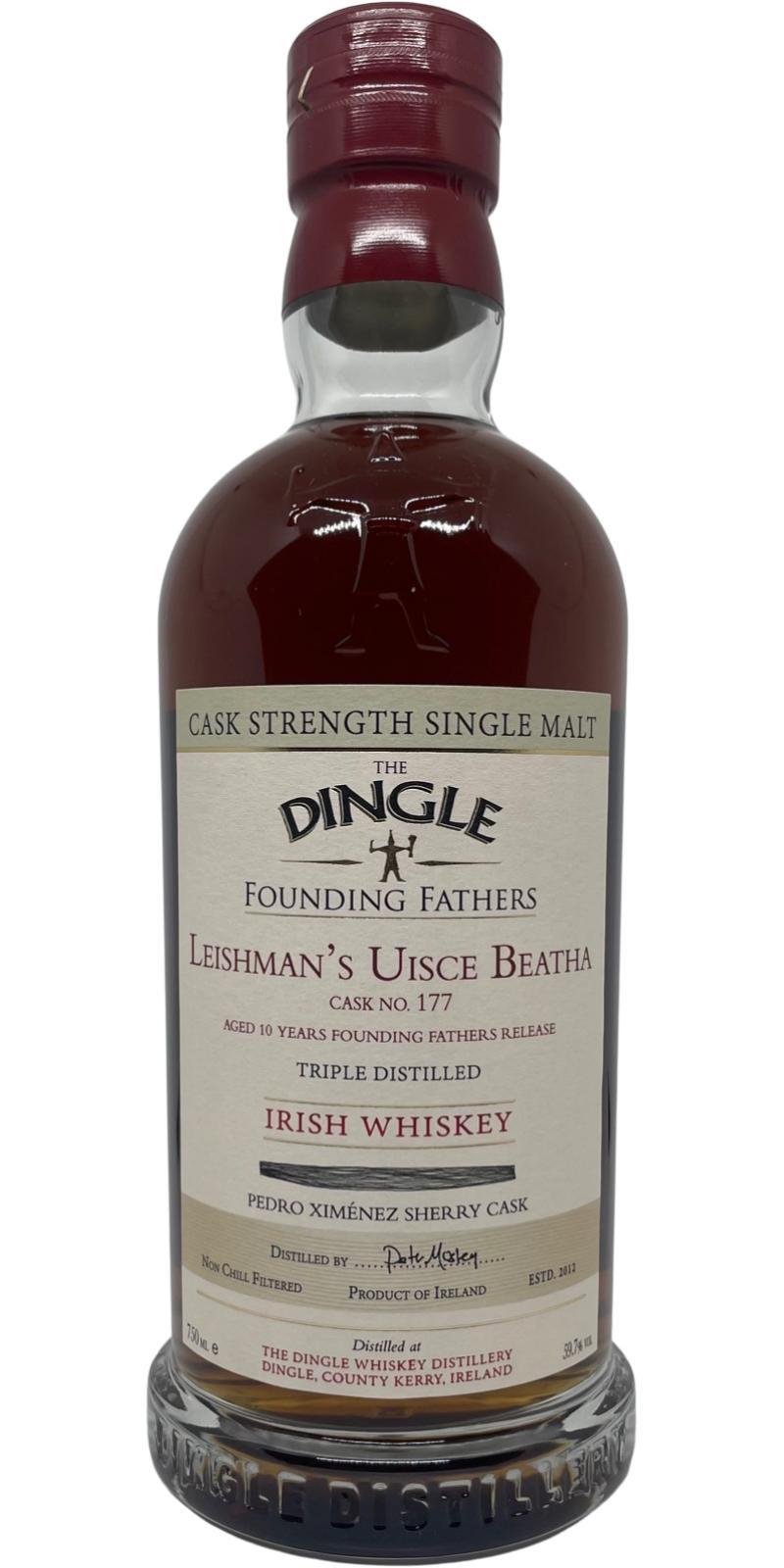 Dingle 10-year-old Leishman's Uisce Beatha