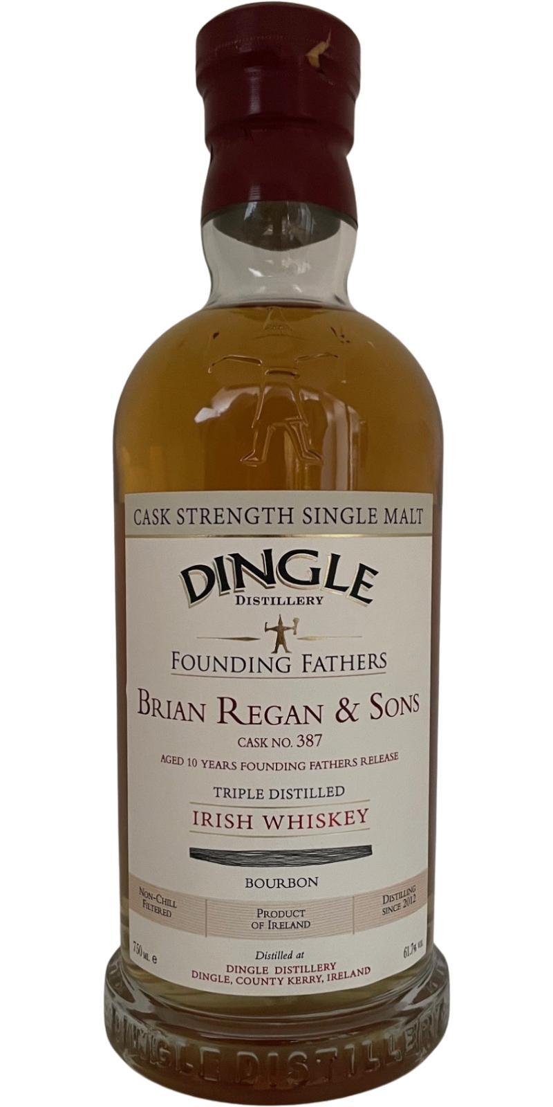 Dingle 10-year-old The Founding Fathers - Cask Strength