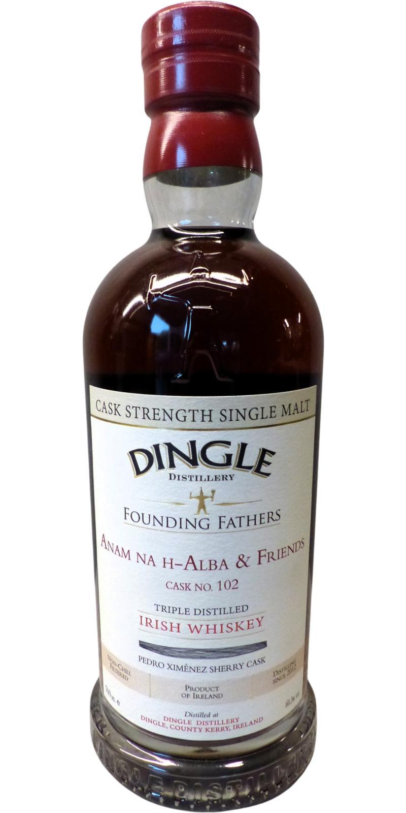 Dingle 2013 Founding Fathers Bottling