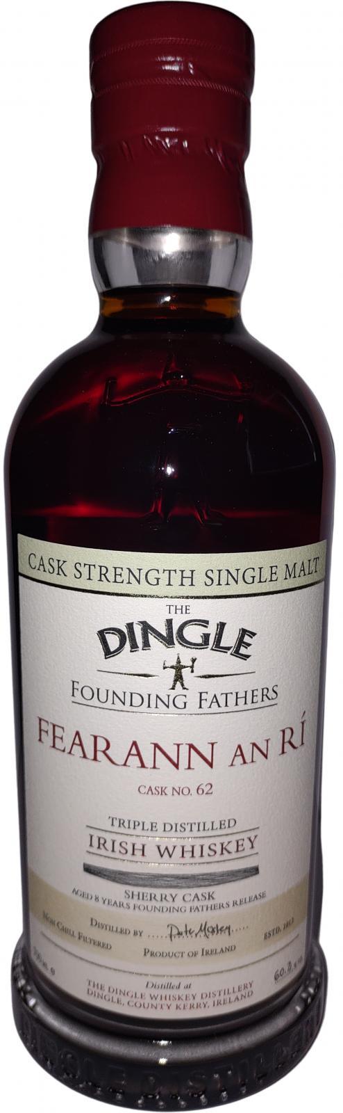 Dingle Fearann an Rí Founding Fathers Bottling