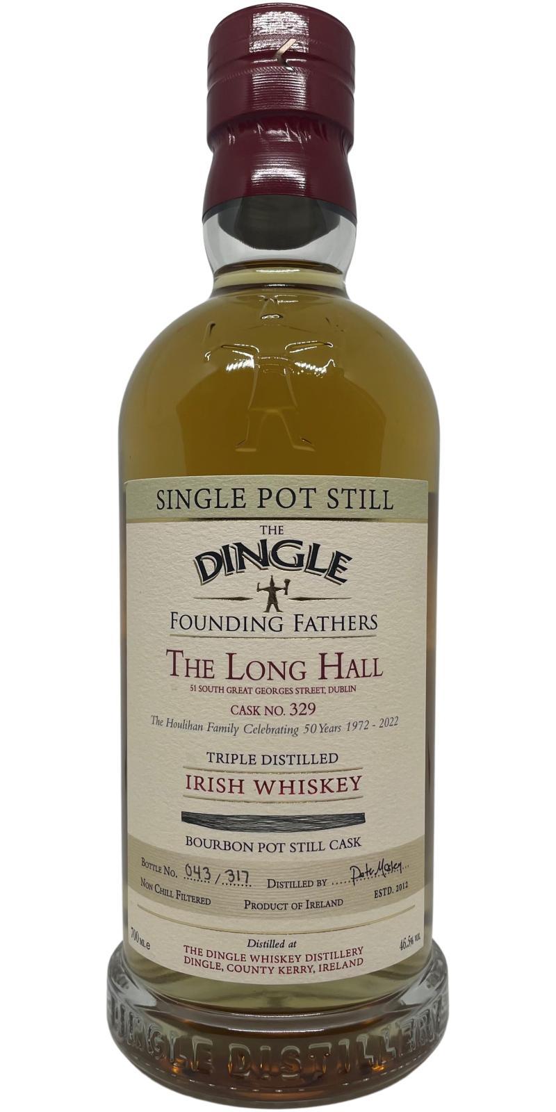 Dingle The Long Hall Founding Fathers Bottling