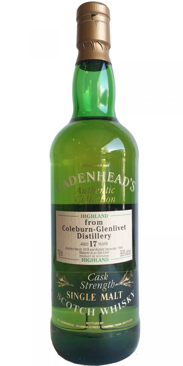 Coleburn 1978 CA Authentic Collection