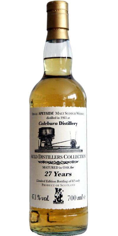 Coleburn 1983 JW Auld Distillers Collection