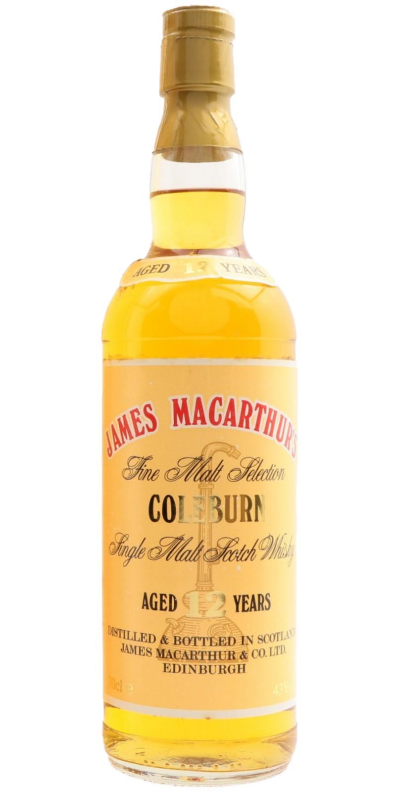 Coleburn 12-year-old JM Fine Malt Selection
