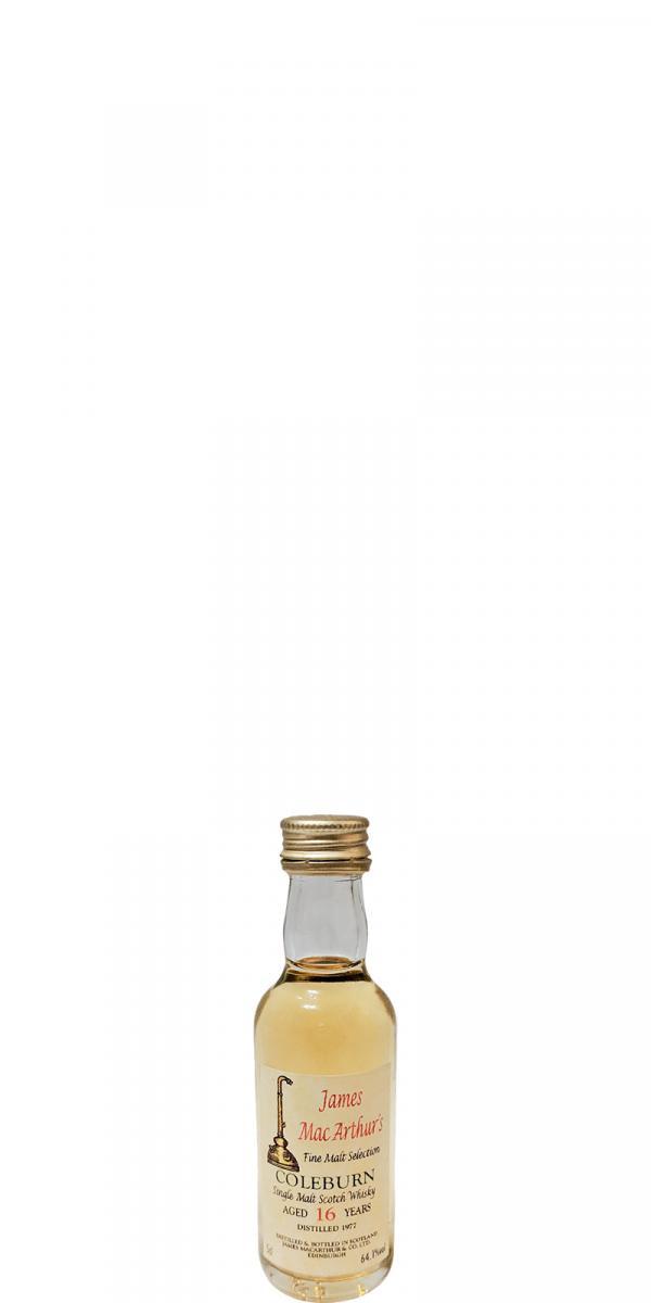Coleburn 1977 JM Fine Malt Selection - Miniature