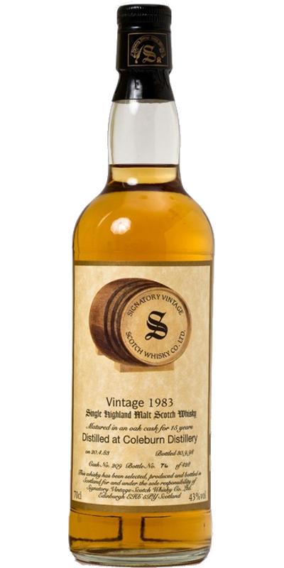 Coleburn 1983 SV Vintage Collection