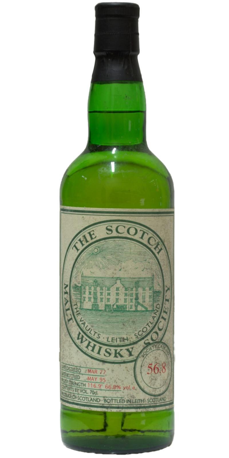 Coleburn 1977 SMWS 56.8