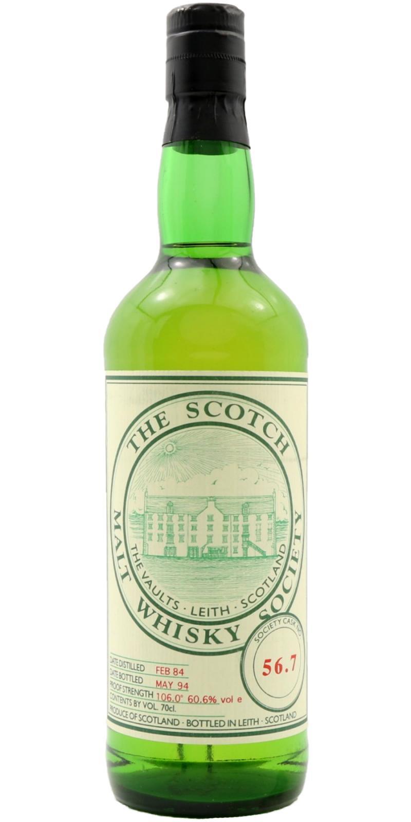 Coleburn 1984 SMWS 56.7