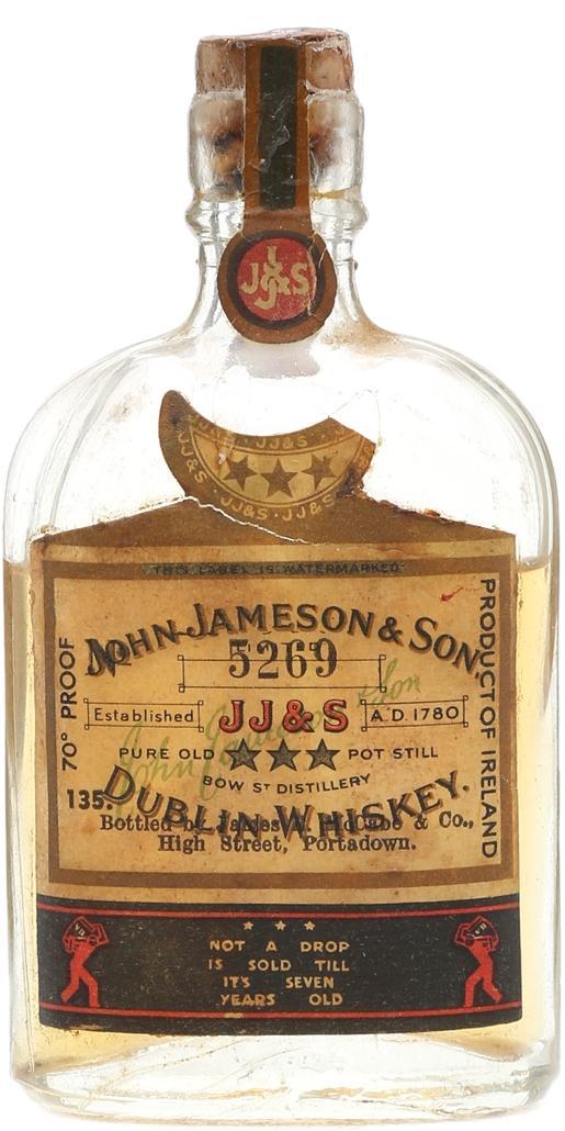 John Jameson 07-year-old Dublin Whiskey