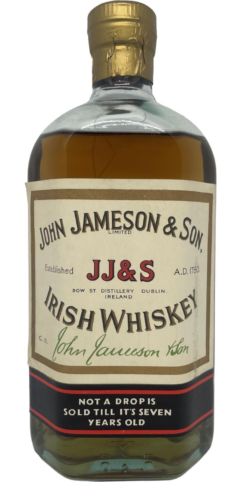 John Jameson & Son 07-year-old Irish Whiskey