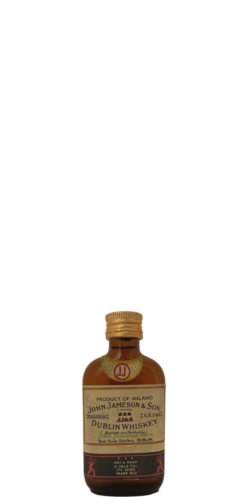 John Jameson & Son Three Star