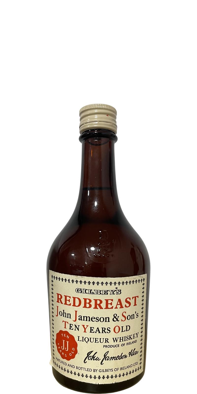 Redbreast 10-year-old Liquer Whiskey