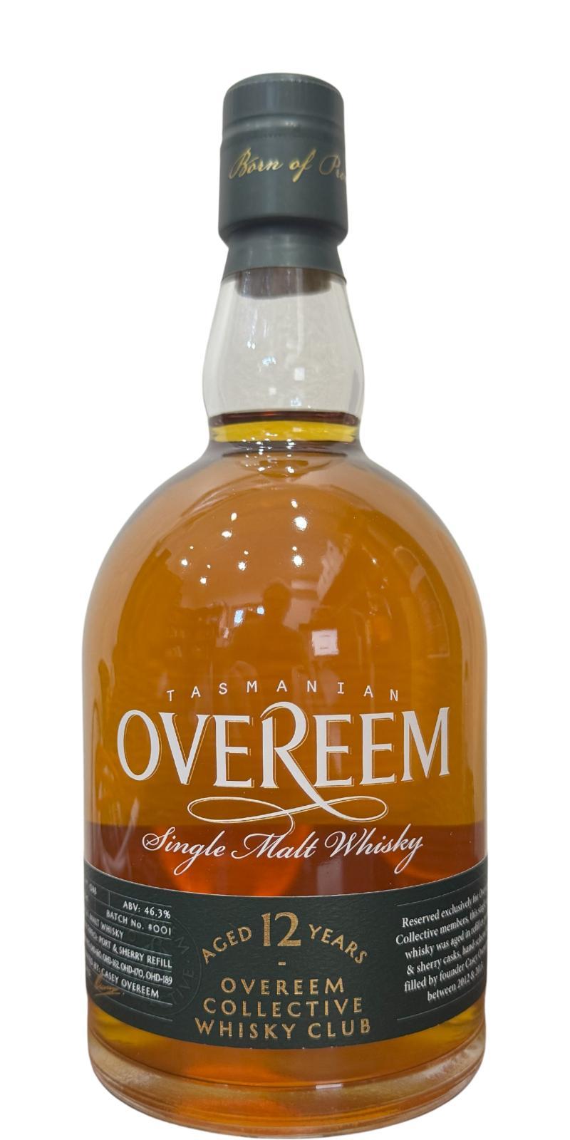 Overeem 12-year-old Overeem CollectIive Whisky Club
