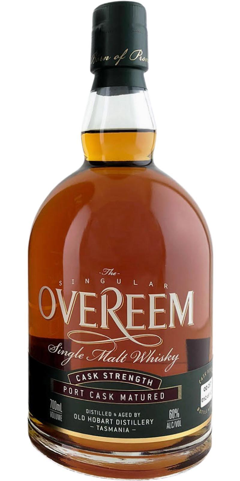 Overeem Cask Strength Port Cask Matured